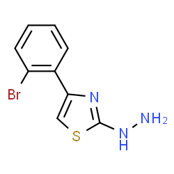 4-(2-BROMOPHENYL)-2(3H)-THIAZOLONE HYDRAZONE structure
