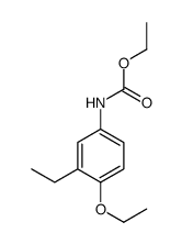 ethyl N-(4-ethoxy-3-ethylphenyl)carbamate Structure