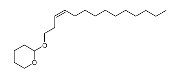 (Z)-2-(tetradec-3-en-1-yloxy)tetrahydro-2H-pyran结构式