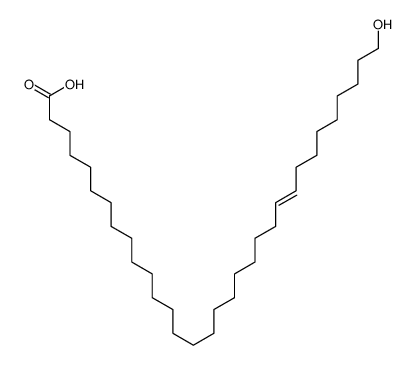 32-hydroxydotriacont-23-enoic acid Structure