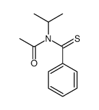 N-(benzenecarbonothioyl)-N-propan-2-ylacetamide结构式