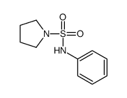 1-Pyrrolidinesulfonamide,N-phenyl-(9CI) Structure