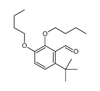 2,3-dibutoxy-6-tert-butylbenzaldehyde Structure