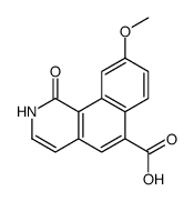 9-methoxy-1-oxo-2H-benzo[h]isoquinoline-6-carboxylic acid结构式