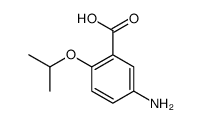5-amino-2-propan-2-yloxybenzoic acid Structure