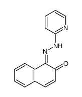 1-(2-pyridylazo)-2-naphthol Structure