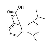 (1)(1α,2α,5β)-5-methyl-2-(1-methylethyl)cyclohexyl salicylate Structure