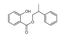 2-phenylpropyl salicylate Structure