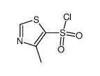 4-methylthiazole-5-sulfonyl chloride Structure
