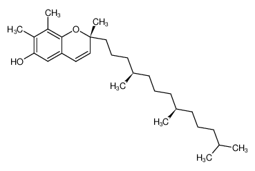 Dehydro-γ-tocopherol Structure