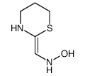 N-[(E)-1,3-thiazinan-2-ylidenemethyl]hydroxylamine结构式