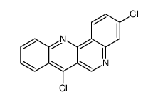 3,7-DICHLORODIBENZO[B,H][1,6]NAPHTHYRIDINE结构式