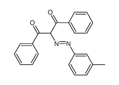 diphenyl-propanetrione 2-m-tolylhydrazone结构式