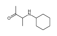 3-(cyclohexylamino)butan-2-one Structure