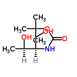 tert-Butyl ((2R,3R)-1,3-dihydroxybutan-2-yl)carbamate Structure