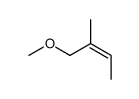 1-methoxy-2-methylbut-2-ene结构式