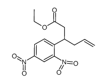 ethyl 3-(2,4-dinitrophenyl)hex-5-enoate Structure