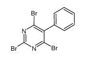 2,4,6-tribromo-5-phenylpyrimidine Structure