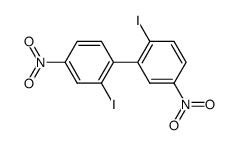 2,2'-diiodo-4,5'-dinitro-biphenyl结构式