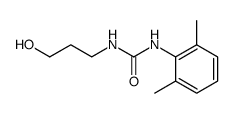 N-(2,6-dimethyl-phenyl)-N'-(3-hydroxy-propyl)-urea结构式