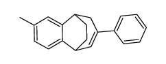 3-methyl-7-phenyl-6,9-dihydro-5H-5,9-ethanobenzo[7]annulene Structure