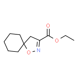 Ethyl 1-oxa-2-azaspiro[4.5]dec-2-ene-3-carboxylate structure