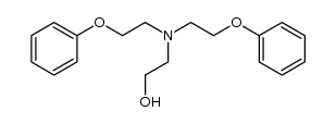 2-[bis-(2-phenoxy-ethyl)-amino]-ethanol Structure