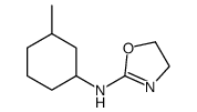 N-(3-methylcyclohexyl)-4,5-dihydro-1,3-oxazol-2-amine Structure