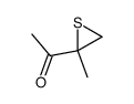 Ethanone, 1-(2-methylthiiranyl)- (9CI) structure