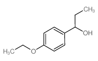 1-(4-乙氧基苯基)-1-丙醇结构式