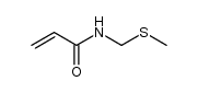 N-((methylthio)methyl)acrylamide Structure