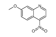 7-methoxy-4-nitro-quinoline结构式