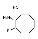 (1R,2R)-2-bromocyclooctanamine hydrochloride结构式