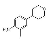2-Methyl-4-(tetrahydro-pyran-4-yl)-phenylamine Structure