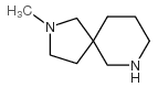 2-methyl-2,7-diazaspiro[4.5]decane(SALTDATA: FREE) structure