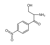 (2S)-2-amino-3-hydroxy-1-(4-nitrophenyl)propan-1-one Structure