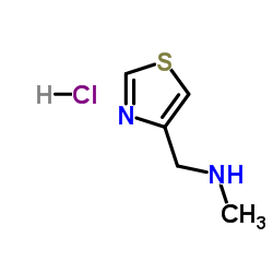 METHYL-THIAZOL-4-YLMETHYL-AMINE HYDROCHLORIDE结构式