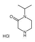 1-Isopropylpiperazin-2-one hydrochloride structure