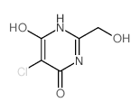 4(3H)-Pyrimidinone,5-chloro-6-hydroxy-2-(hydroxymethyl)- picture
