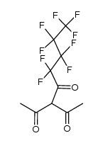 2-acetyl-5,5,6,6,7,7,8,8,8-nonafluorooctane-2,4-dione Structure