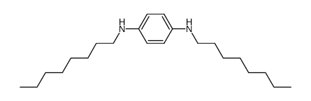 N,N'-Dioctyl-p-phenylenediamine Structure