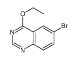 6-bromo-4-ethoxyquinazoline Structure