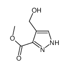 1H-Pyrazole-3-carboxylicacid,4-(hydroxymethyl)-,methylester(9CI)结构式