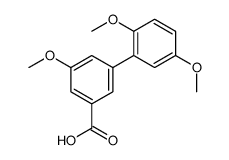 3-(2,5-dimethoxyphenyl)-5-methoxybenzoic acid Structure