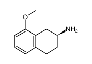 (S)-(-)-8-甲氧基-2-氨基四啉结构式