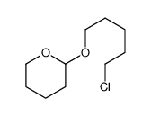 2-[(5-Chloropentyl)oxy]tetrahydro-2H-pyran structure