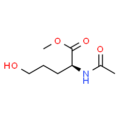 Norvaline,N-acetyl-5-hydroxy-,methyl ester结构式