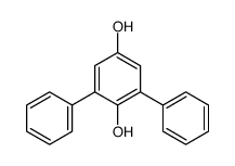 2,6-diphenylbenzene-1,4-diol Structure