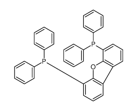 4,6-双(二苯基膦基)二苯并呋喃结构式