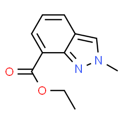 Ethyl 2-methyl-2H-indazole-7-carboxylate Structure